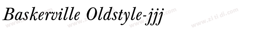 Baskerville Oldstyle字体转换